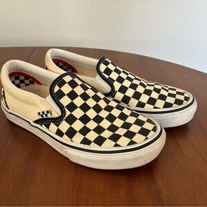 Vans Popcrush Checkerboard Slip-Ons